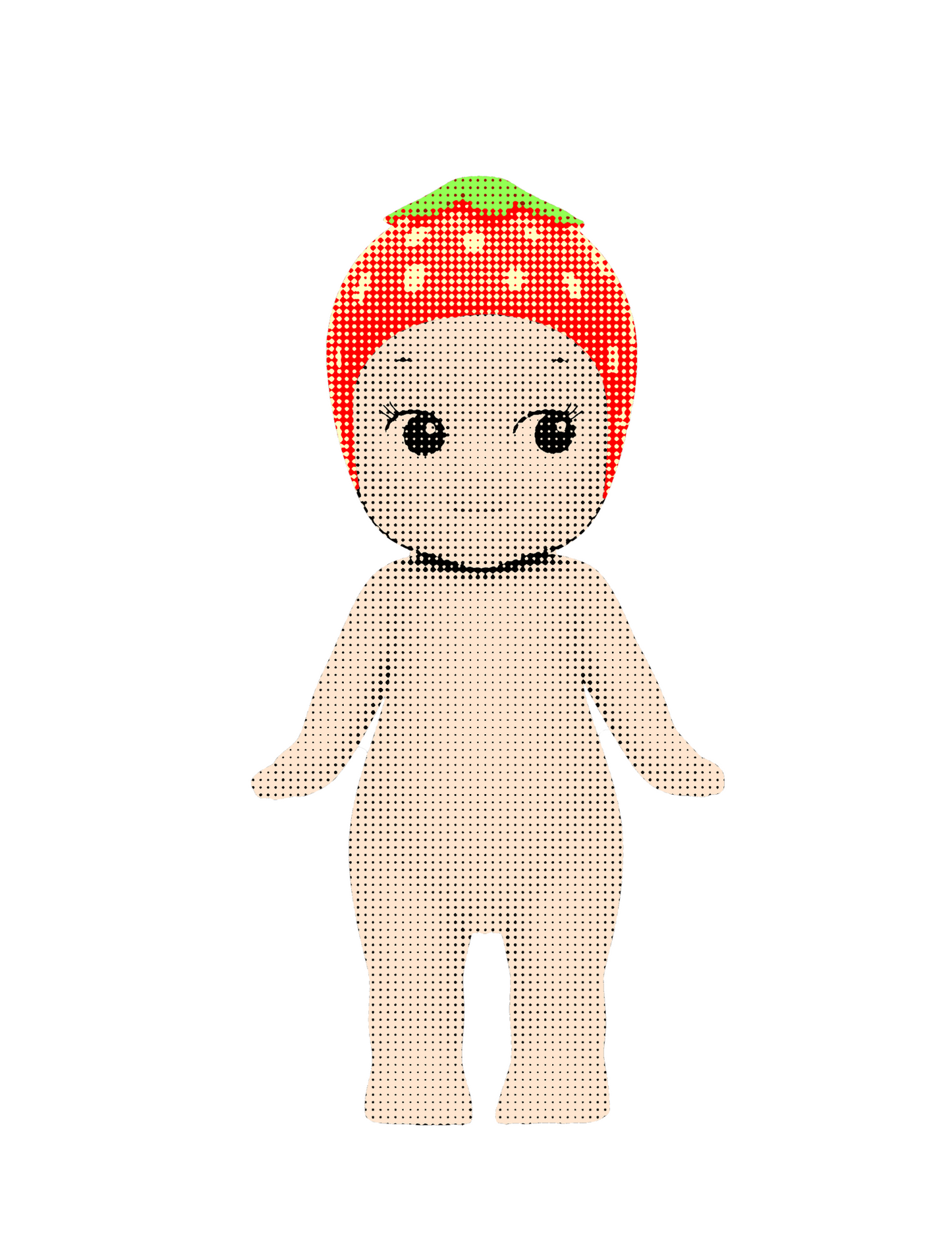 Sonny Angel Halftone Print - Berry