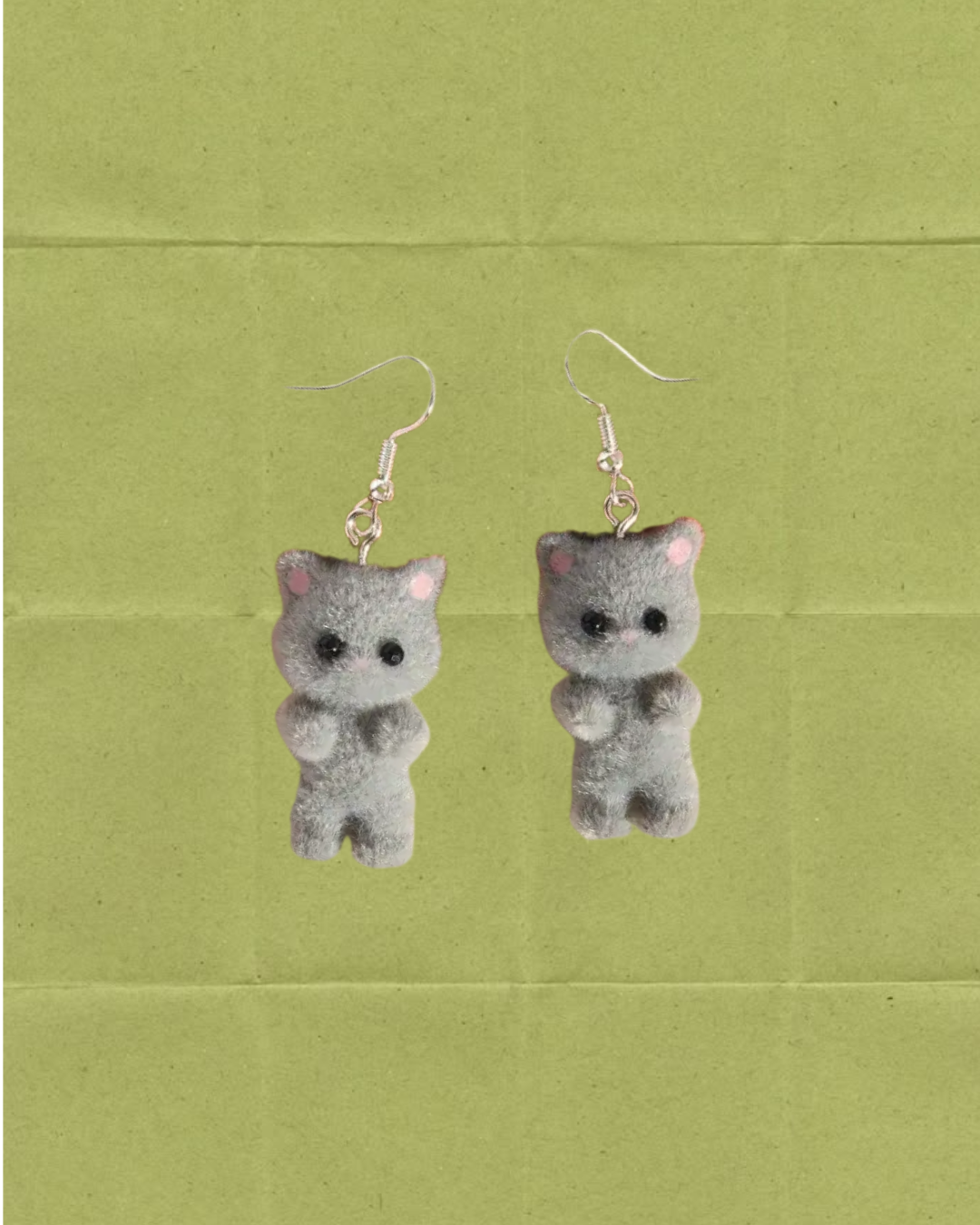 Calico Critter Cats Earrings
