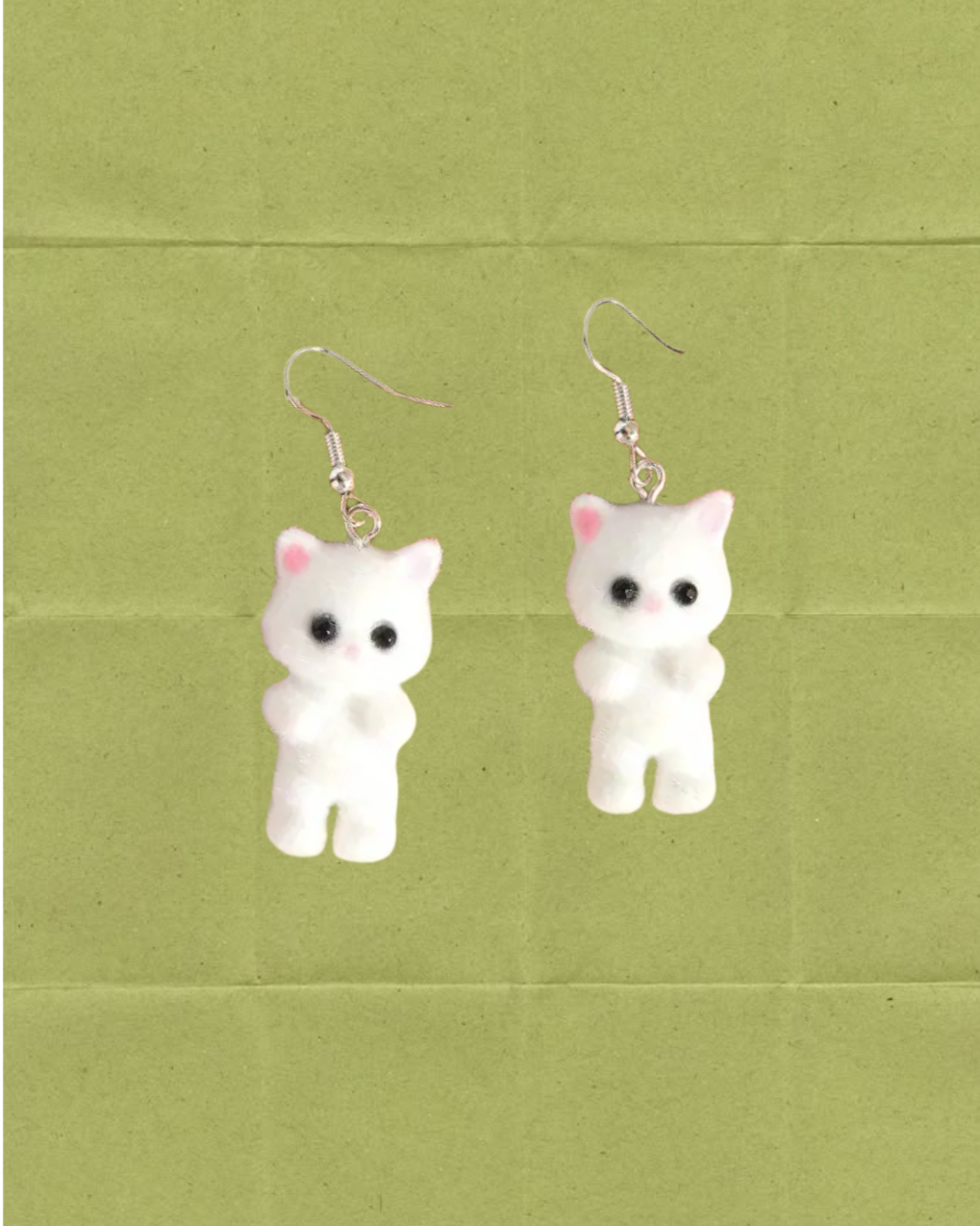 Calico Critter Cats Earrings