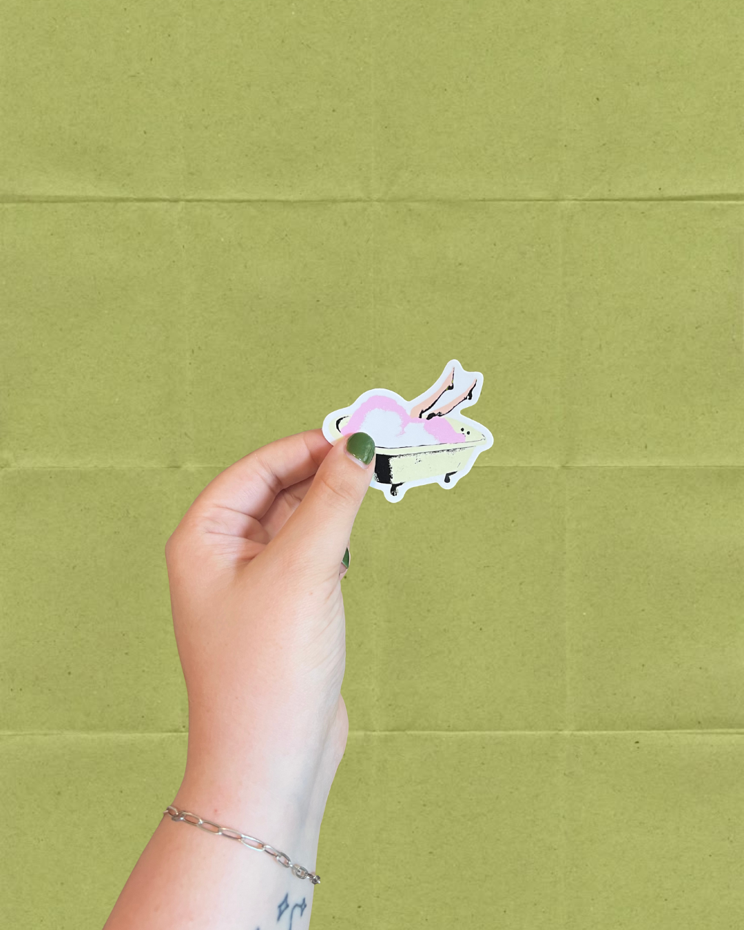 2.5" Bath Time! Sticker