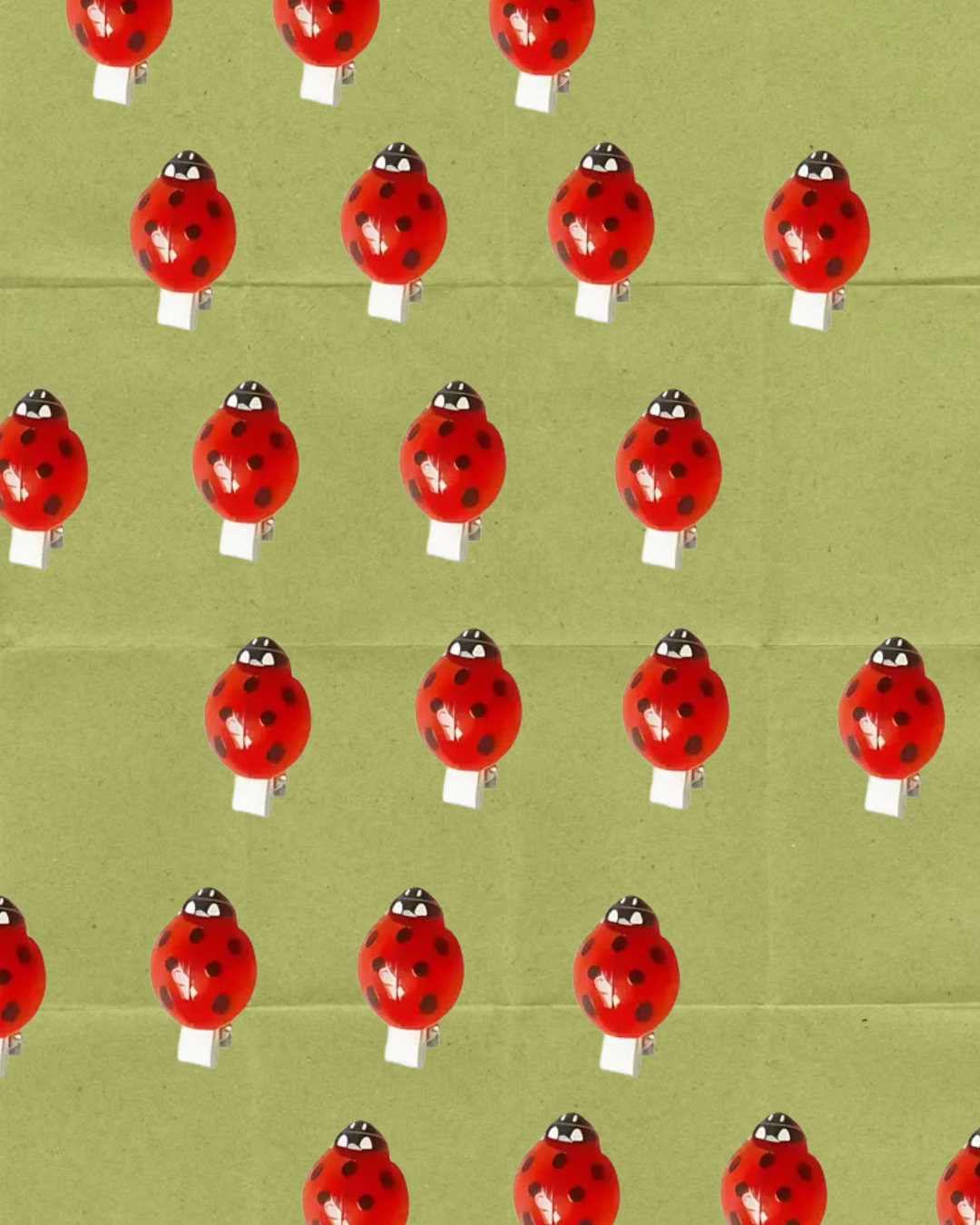 Ladybug Barrette Hair Clip