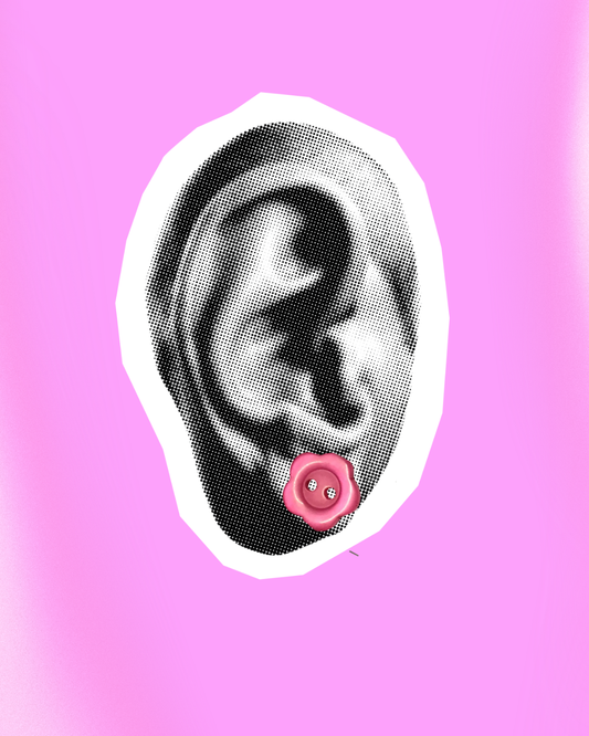 Mini Flower Pastel Button Earrings