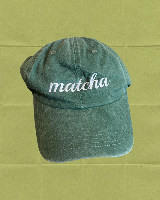 Matcha hat