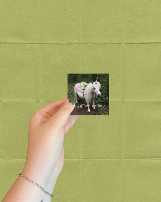 2.5" Unicorn Sticker