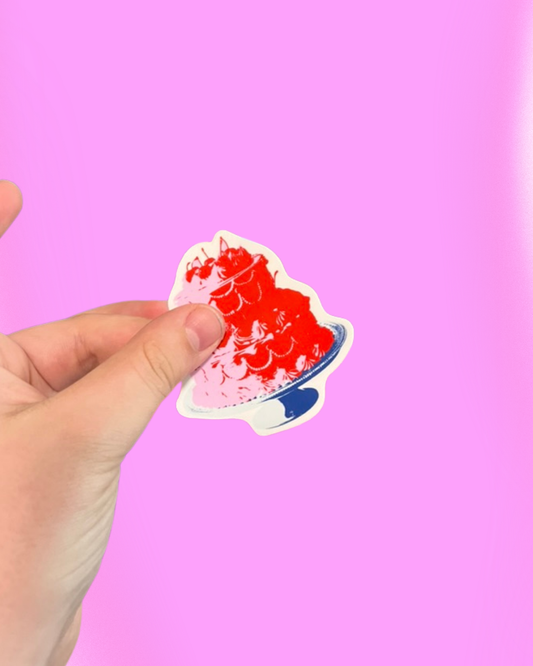 2.5" Vintage Cake Sticker