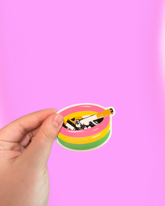 2.5" Kiddie Pool/Ashtray Sticker