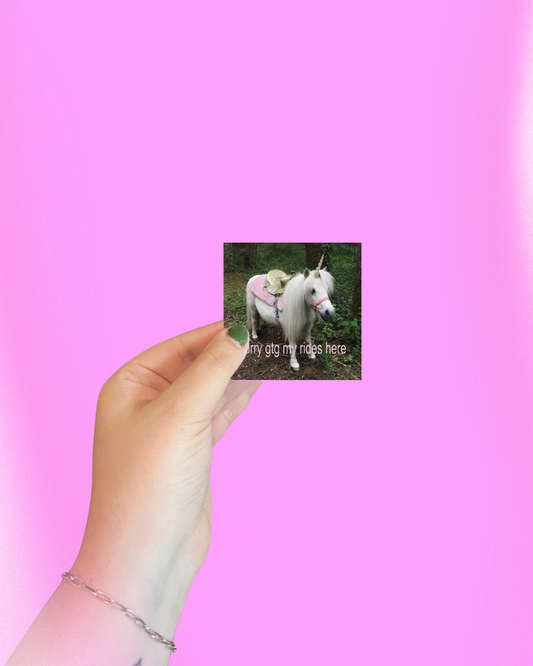 2.5" Unicorn Sticker