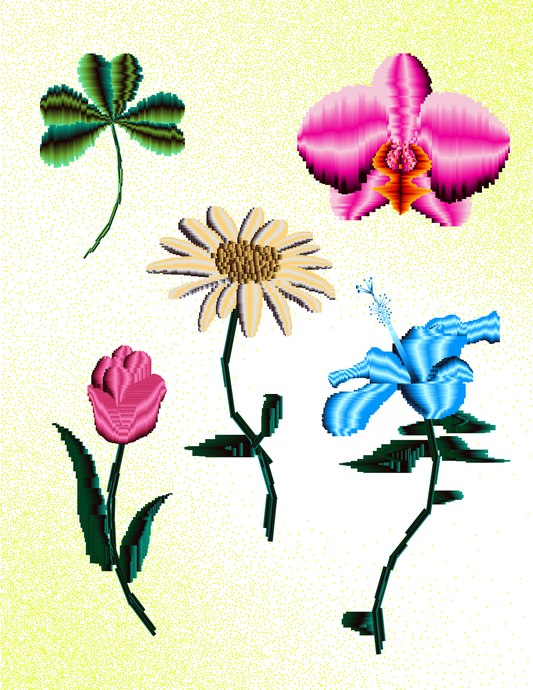 PC Flower print