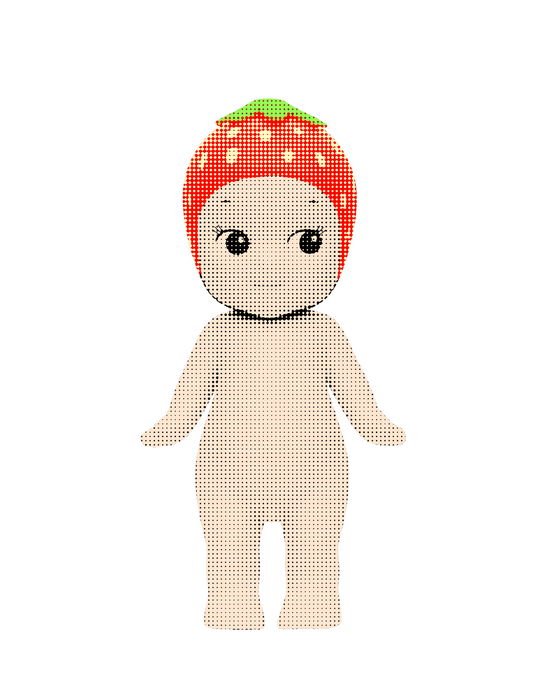 Sonny Angel Halftone Print - Berry