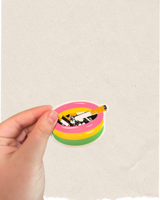 2.5" Kiddie Pool/Ashtray Sticker