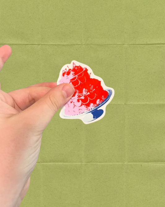 2.5" Vintage Cake Sticker