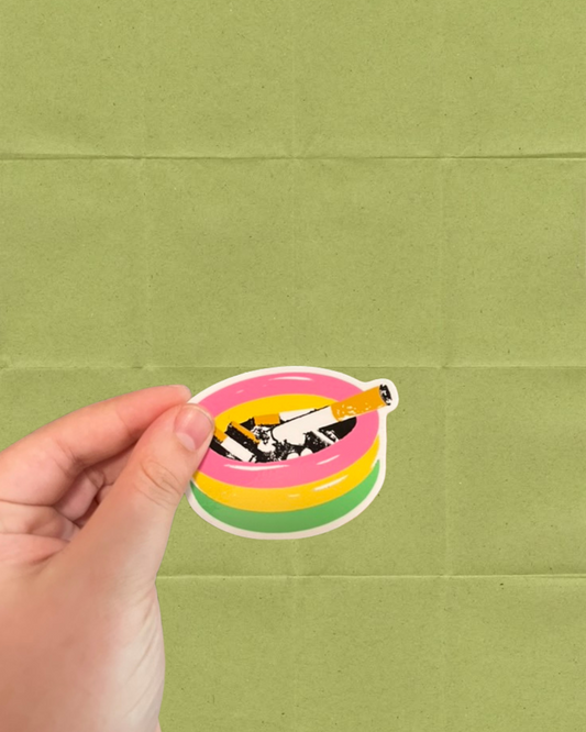 2.5" Kiddie Pool/Ashtray Sticker