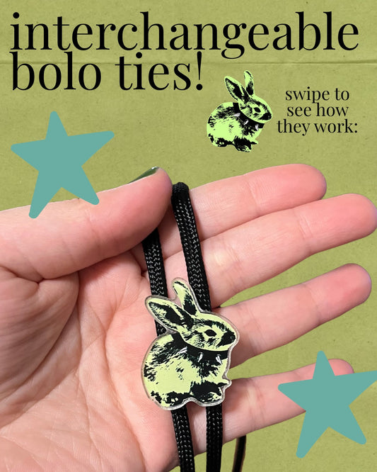 Interchangeable Bolo Ties