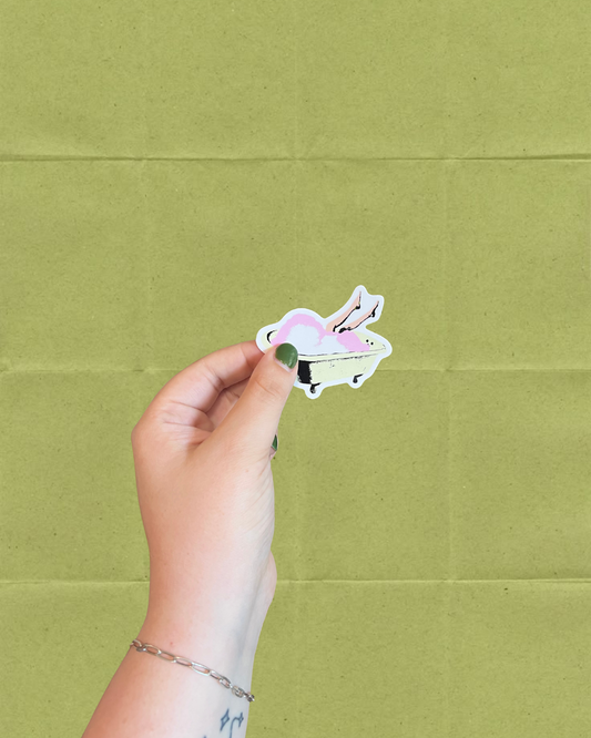 2.5" Bath Time! Sticker