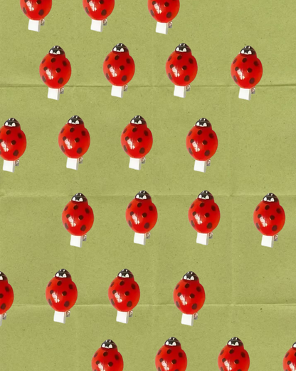 Ladybug Barrette Hair Clip