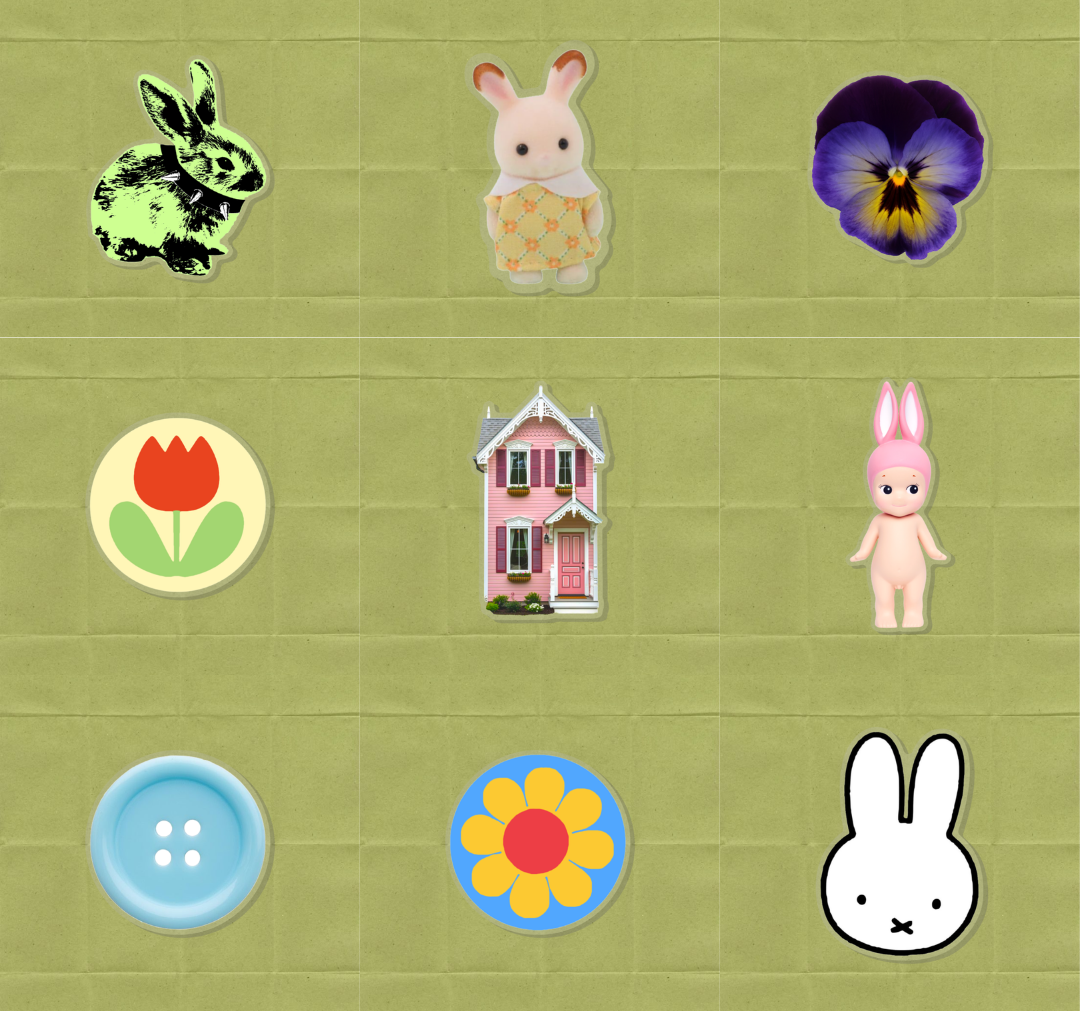 Acrylic Pin Cuties: 1.25" Illustrated Art Pins