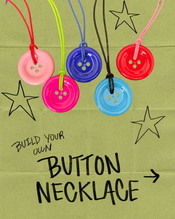 Build your own button necklace!