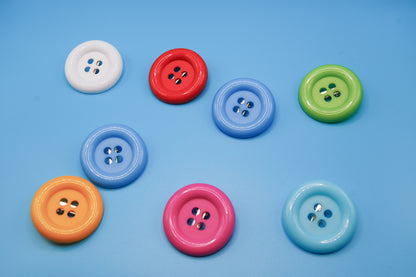 Giant Button Adjustable Ring