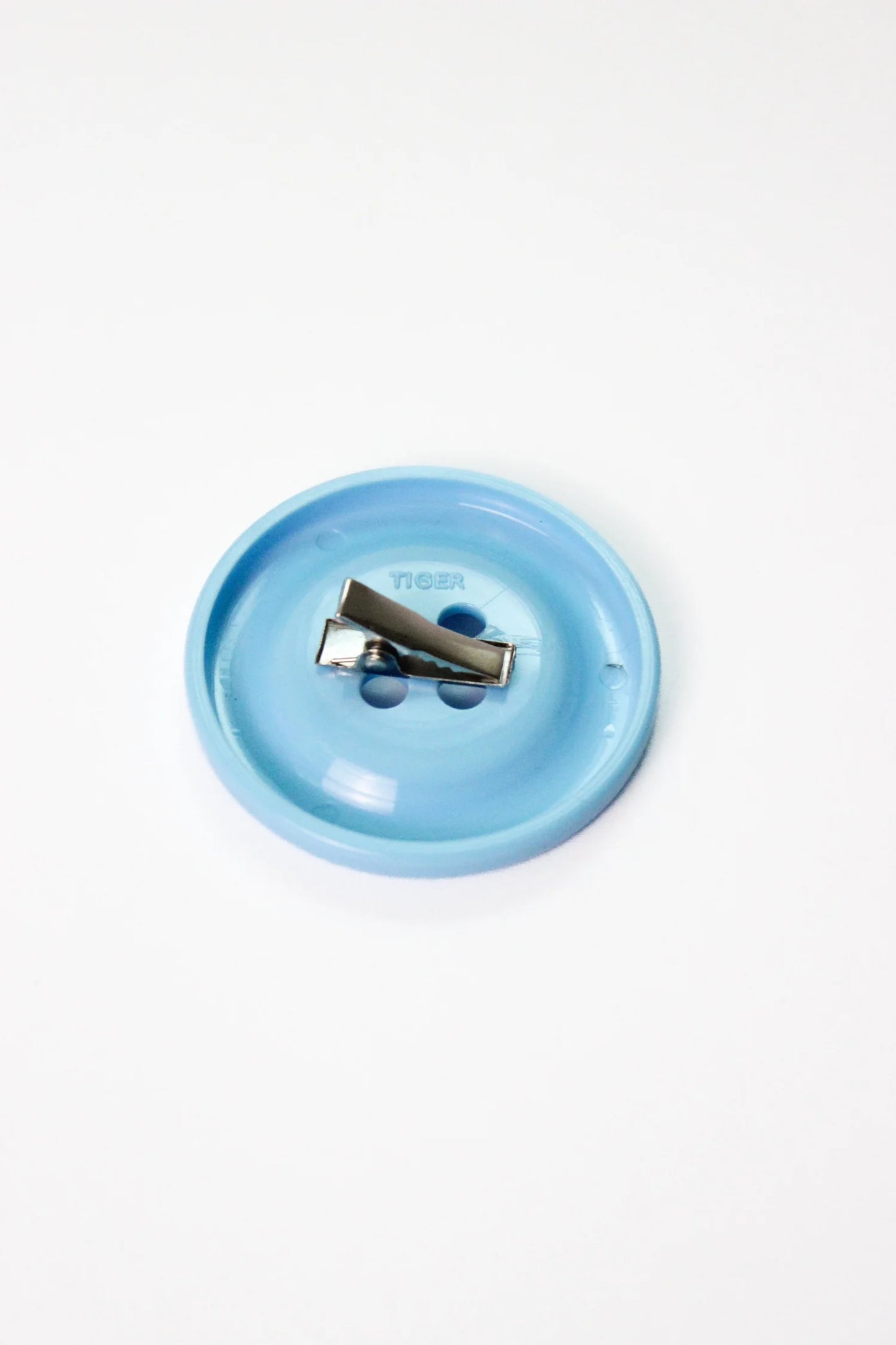 Giant Button Hair Clip Barrette Set