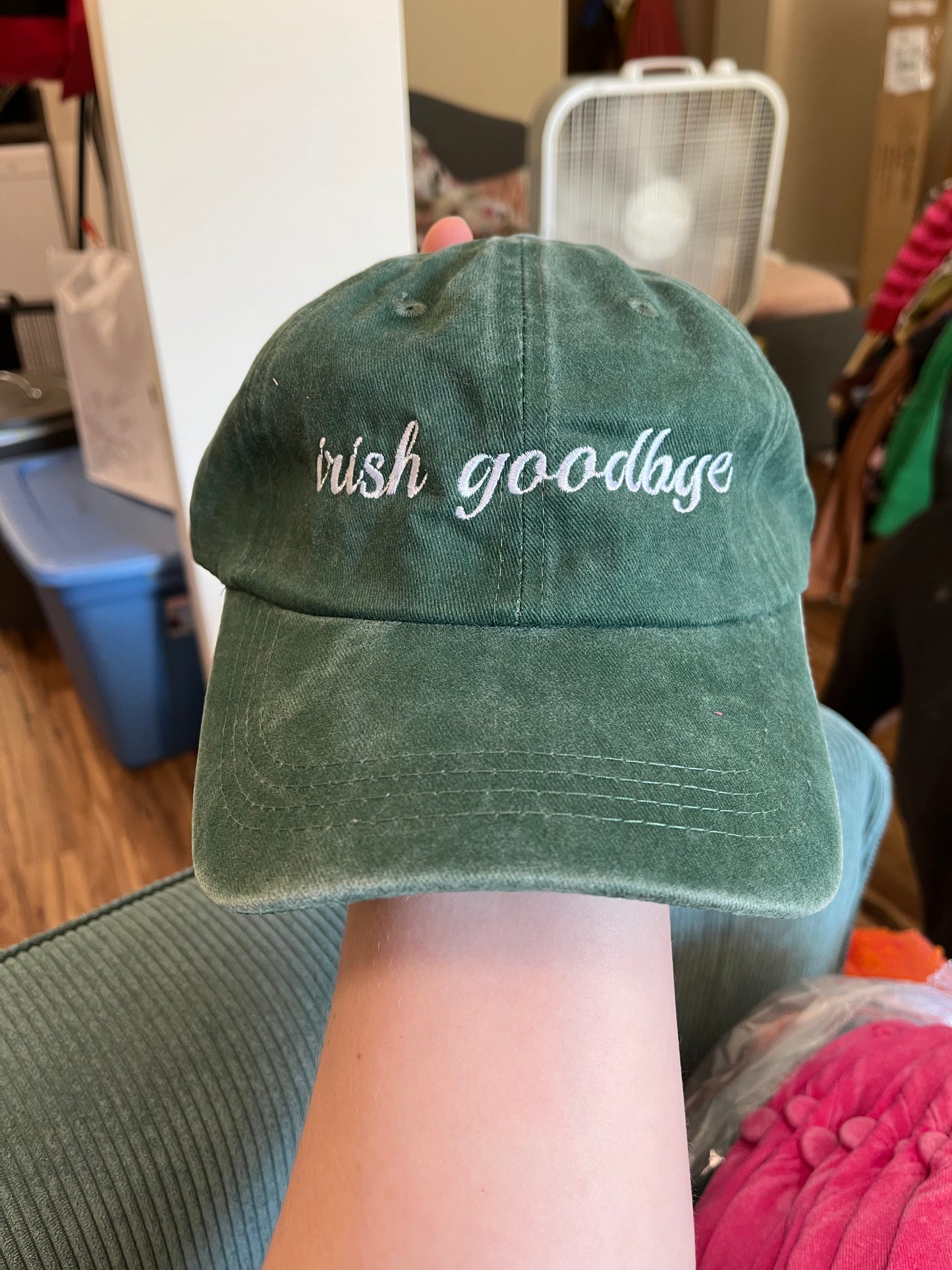 Irish Goodbye hat