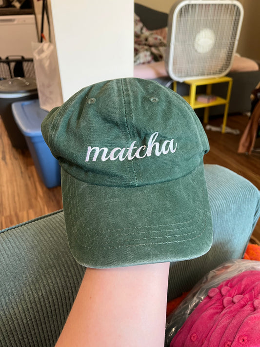 Matcha hat