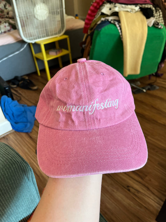 Womanifesting hat