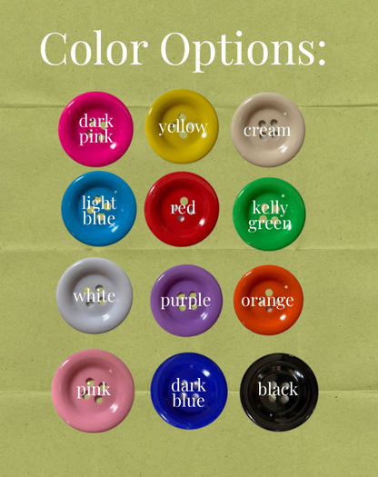 Jumbo Funky Button Ring