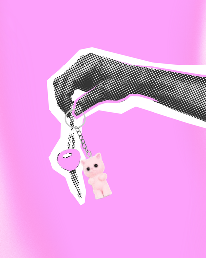 Calico Critter Cats Keychains
