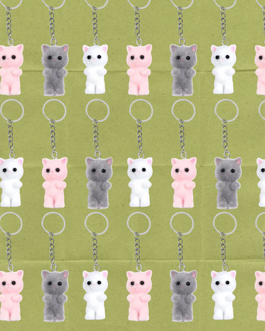 Calico Critter Cats Keychains